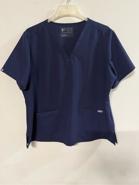 FIGS Technical Collection Scrub Uniform in Navy Blue Extra Extra Large